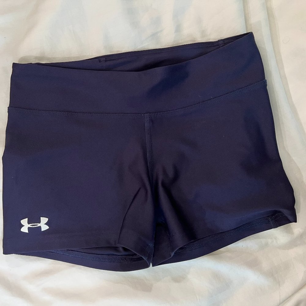 UnderArmor Small Navy Blue Compression Shorts